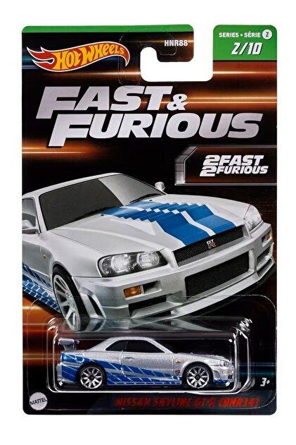 HOT WHEELS Fast & Furious Temalı Arabalar Nissan Skyline Gt-R