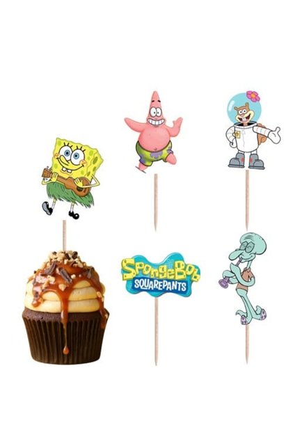 Sünger Bob 20'li Şekilli Kürdan