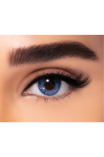 ColorBlends True Sapphire, Monthly Disposable Contact Lenses, Blue Contact Lenses