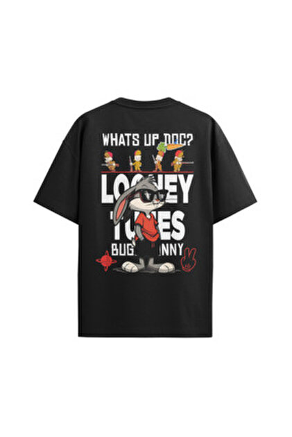 フリンストーンズ NEWSHİNE The Flintstones Baskılı Unisex Oversize T-shirt - Fiyatı