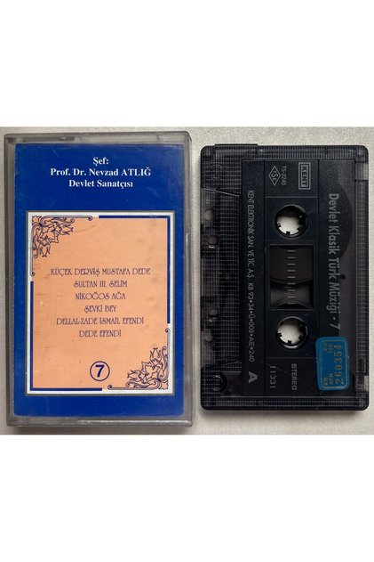Nevzad Atlığ Devlet Classical Turkish Music Choir 7 Cassettes