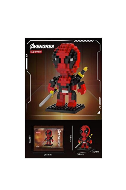 LEON TOYS bricks avengres süper kahraman deadpool - Fiyatı, Yorumları