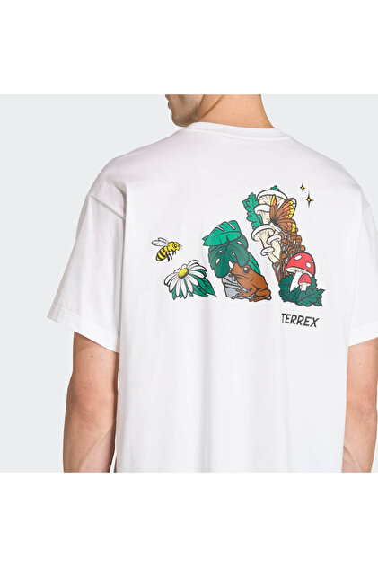 adidas TERREX NATURE Beyaz Unisex T-Shirt KB9612 - Fiyatı, Yorumları