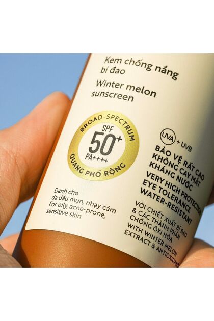 Sunscreen for oily skin, 50 ml, SPF 50+