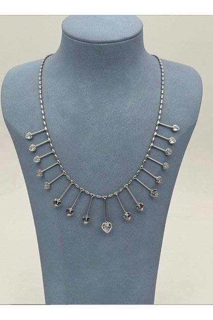 14K Tasarım Kolye 45 cm