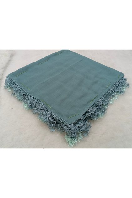 Cenk and Handmade Embroidered Embroidery, Writing, Scarf, Yemeni, Mevlit Cover, Head Cover with 4 Edges Embroidered