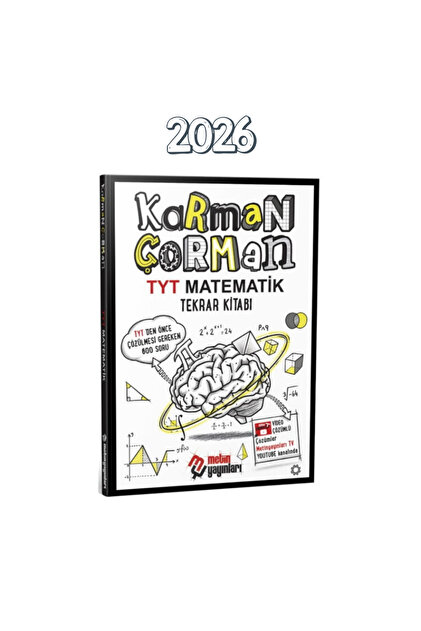 Metin Yayınları 2026 TYT Matematik Karman Çorman Tekrar Kitabı