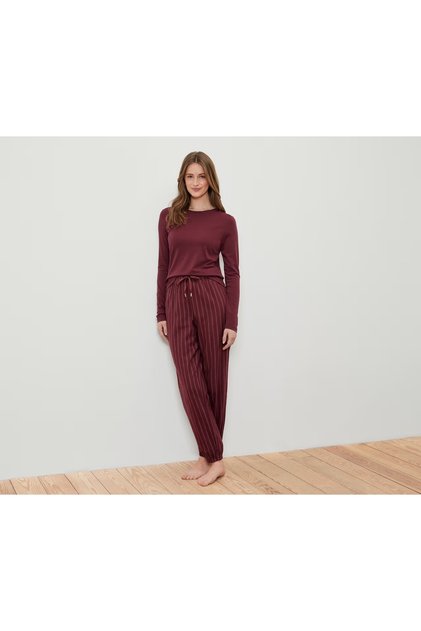 Kadın Pijama, Flanel/Jersey