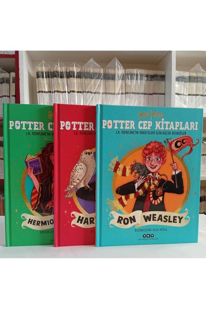 HARRY POTTER,RON WEASLEY,HERMIONE GRANGER(HARRY POTTER CEP KİTAPLARI NORMAL BOY)