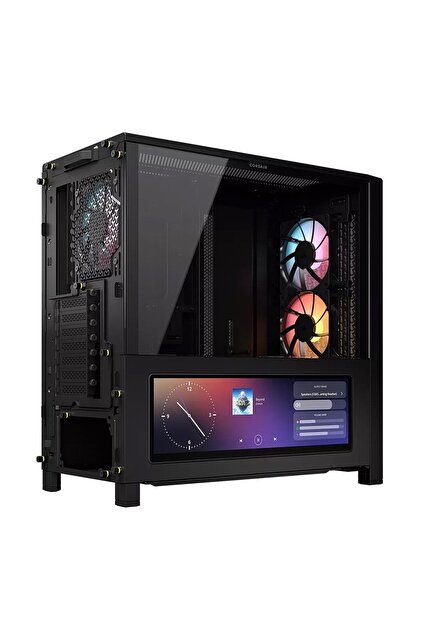 Corsair FRAME 4000D LCD RS ARGB Fanlı LCD Ekranlı Mid-Tower CC