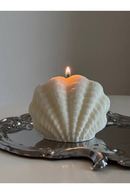 İstiridye | 9*11 cm & 185 gram | Soyamumu | Soyawax