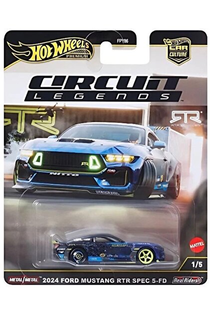 HOT WHEELS Car Culture Circuit Legends Set 2025 – 5'li Diecast
