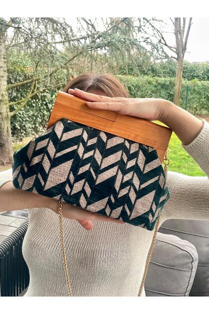 Portfolio Bag, Handbag, Chain Shoulder Bag, Clutch