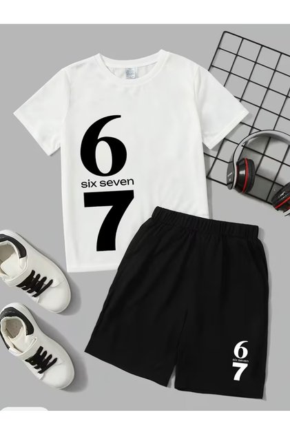 Children's T-Shirt and Pocket Shorts Set