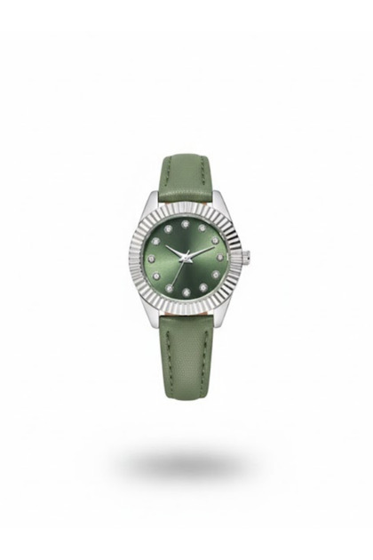New Season Leather Cord Steel Case Women's Wristwatch