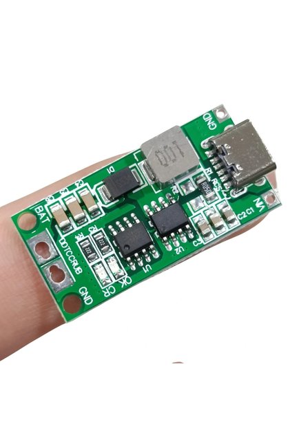 3S 2A Type-C Şarj Modülü Çok Hücreli 18650 Lityum Pil Şarj Devresi 12.6V