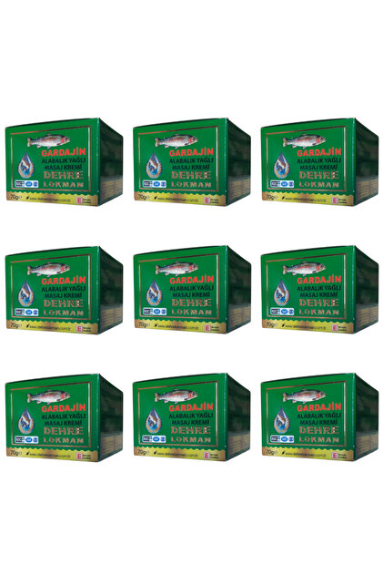 Gardajin Trout Oil Body Massage Cream 70 Gr X 9 Pieces (Knee, Waist, Back, Neck, Muscle, Joint)
