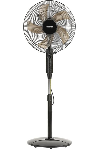 Geepas 16 Inch Stand Fan Gf9488, Black