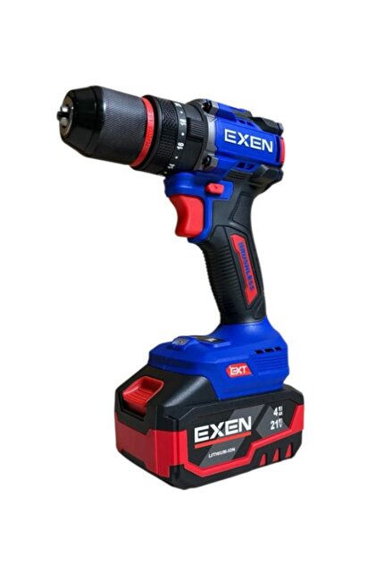 EXEN EN 404 SET - 21V 4Ah Kömürsüz Şarjlı Makina 4'lü Set - Fiyatı
