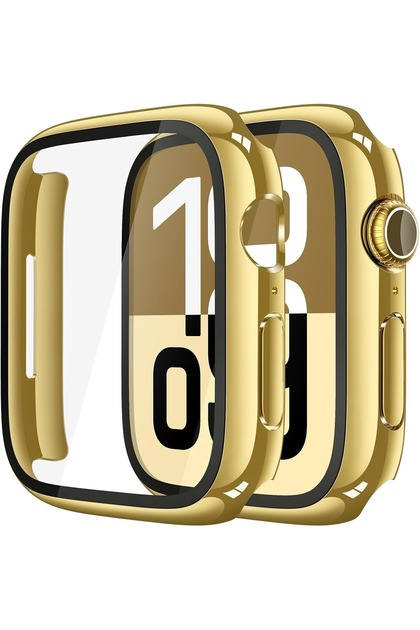 Apple Watch 4 5 6 Se 40mm Uyumlu Kılıf Kasa Ve Ekran Koruyucu 360 Tam Koruma Kapak