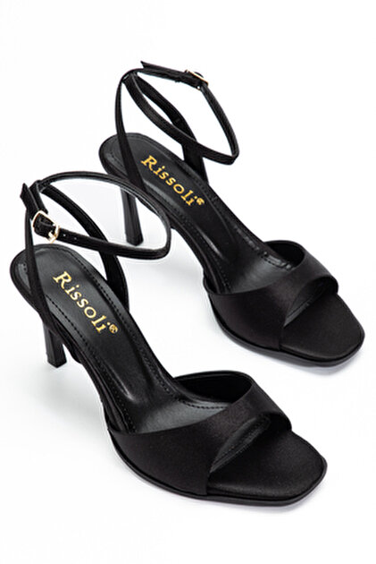 Hayalimdeki Ayakkabı Lesley Cross Strap Black Patent Leather