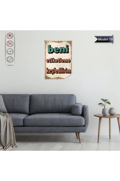 Static Cling Table - Poster Humor (Model -19)