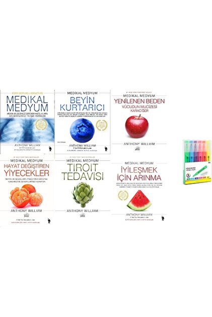 Medikal Medyum 6 Kitap SET / Anthony William (KALEM SET HD)
