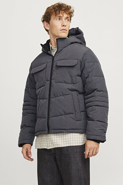 Jack & Jones Jack&Jones Build Erkek Mont 12256858 DARK GREY MELANG