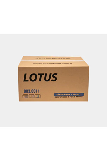 yaşam Lotus Dispenser Z Havlu 200 Yaprak *12 - Fiyatı, Yorumları