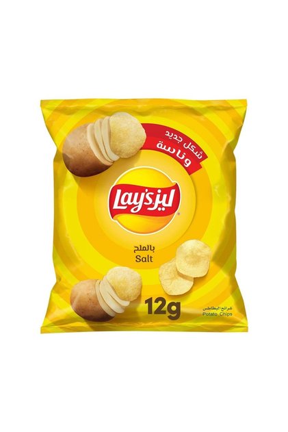 POTATO SALT CHIPS 12G