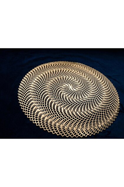 6-Piece Gold Laser Cut Spiral Knitted Supla