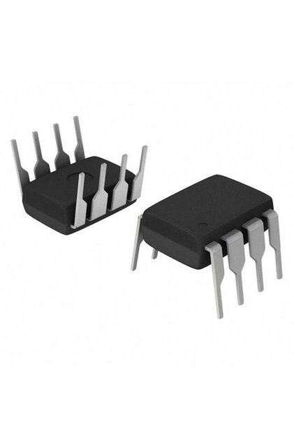 NE555 Zamanlayıcı - Osilatör - Pulse Jeneratör Entegresi Dip-8