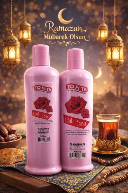 GÜL SUYU 300 ML DOĞAL VE SAF