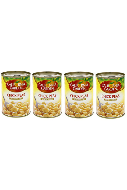 Canned Premium Chickpeas Garbanzo Grains in Brine Case (4x400g)