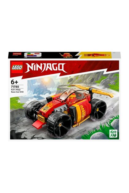 Lego Kai's Ninja Race Car Evo 71780 – Toy Car and Kai Mini Figure for Ages 6 and up (94 Pieces)