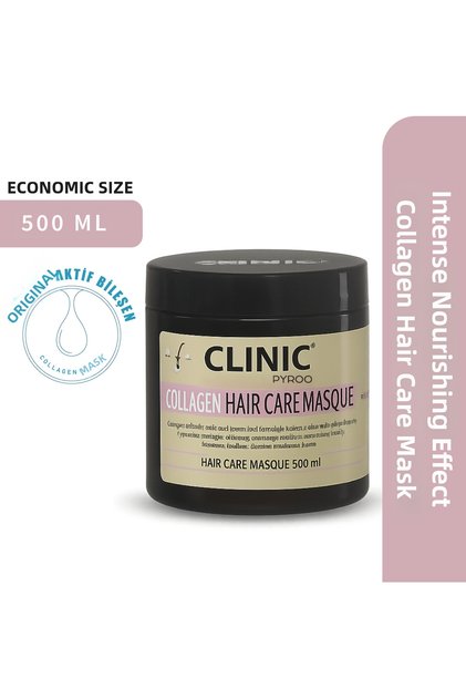 Hair Care Mask with Collagen Intensive Repair Effect - 500 ml