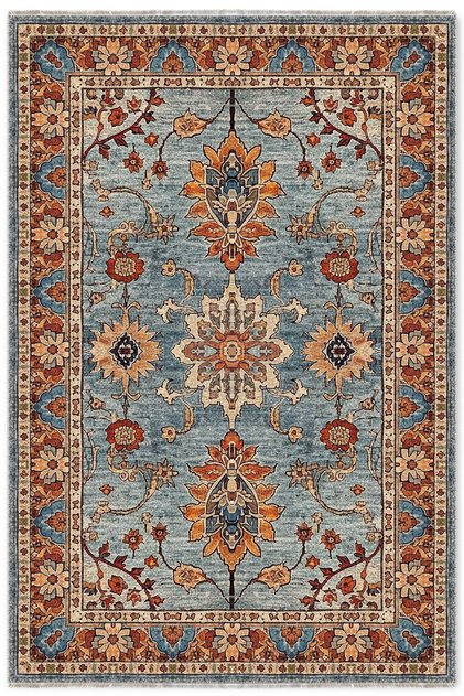 Design Sultani Chenille Carpet Rug Runner Non-Slip Washable Living Room Kitchen Hallway