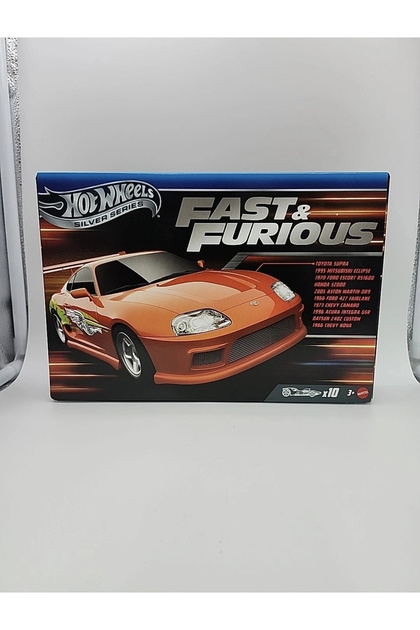 HOT WHEELS Fast and Furious 10'Lu Set 2025 Oyuncak Arabalar