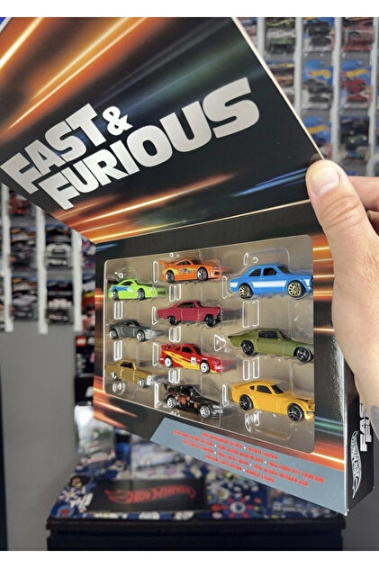 HOT WHEELS Fast and Furious 10'Lu Set 2025 Oyuncak Arabalar