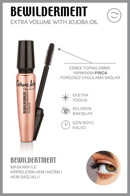 CA Bewilderment Mascara Extra Volume Wıth Jojoba Oıl Maskara