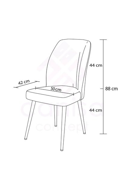 Stretchable, Elastic, Plain Pattern, Large Oval Chair Cover. Chair Cover. 1 Piece. Anthracite.