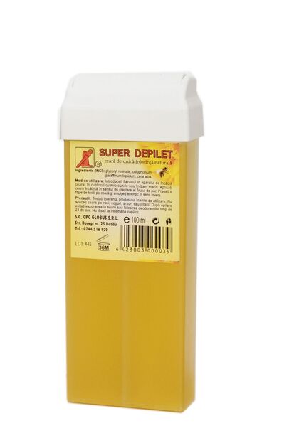 Φυσικό αποτριχωτικό κερί 100ml
