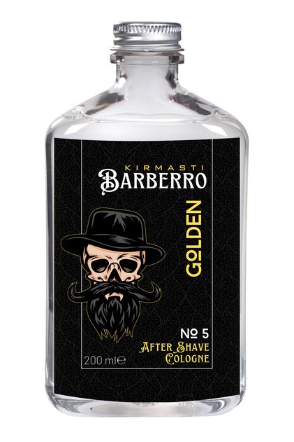 After Shave Serisi Golden No.5 Tıraş Sonrası Tahrişi Önleyici ve Nemlendirici Kolonya 200ml