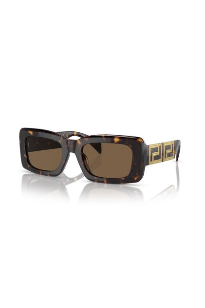 And 4444u 10873 54 Women's Brown Bone Sunglasses