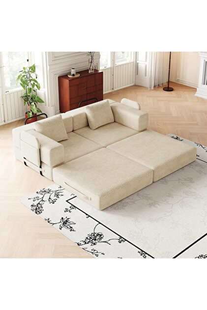 むーる foamly Minimalist Yıkanabilir Kumaşlı Çok Amaçlı Tamamen Sünger