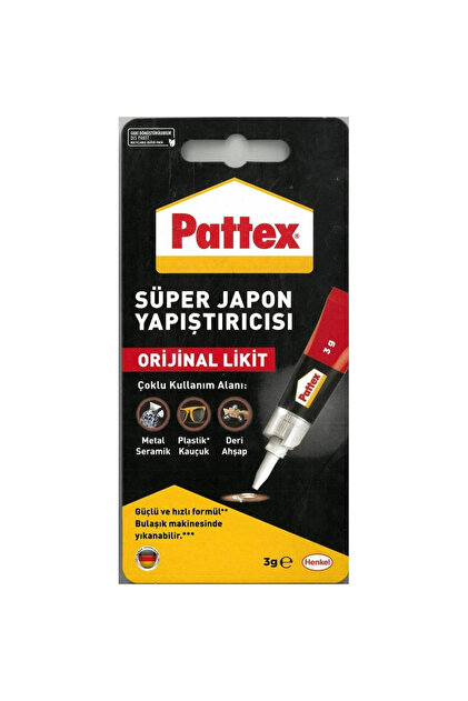 Pattex Süper Japon 3g (adet) - Fiyatı, Yorumları