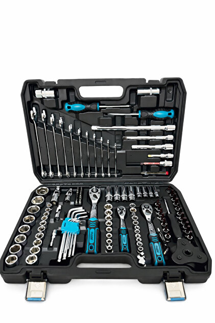 YD TOOLS Lavoro 1.kalite Profesyonel Cr-v Kaplama Lokma Seti-alyan