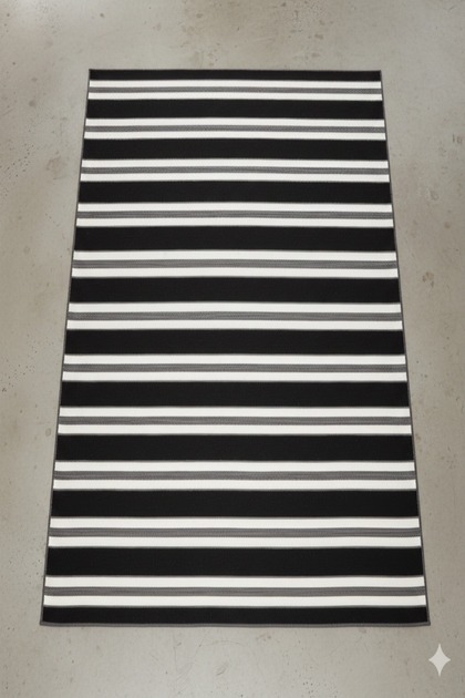 Plastic Straw Rug Foldable Carpet Balcony Terrace Beach Garden Camping Picnic Carpet