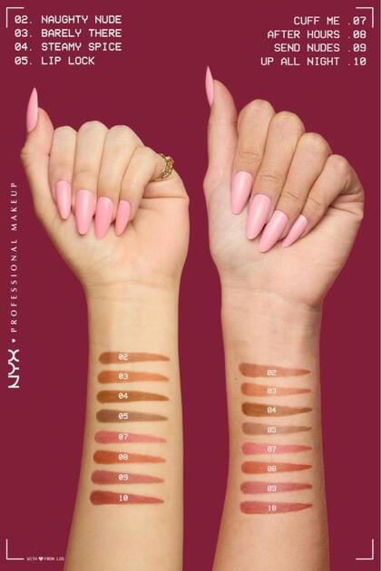 NYX Professional Makeup Lip Lingerie Stain Avantajlı İkili Dudak