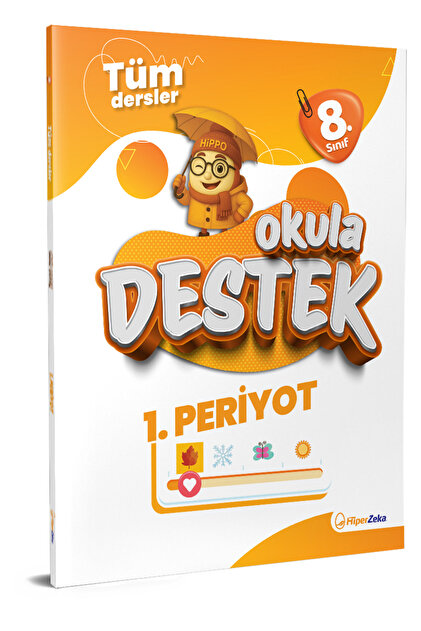 Hiper Zeka 2026 8. Sınıf Tüm Dersler Okula Destek Soru Bankası | 4